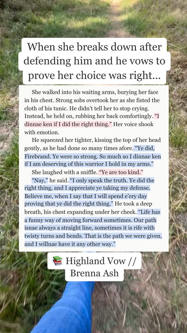 The way he vows to spend e'ery day proving her right 😫 This is my weakness.
#bookstagram #romancebooks #historicalromance #scottishromance #caringmmc #fyp