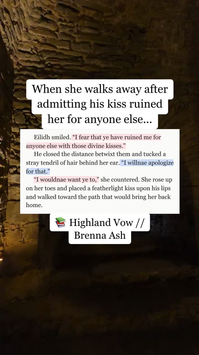 UGH. "I willnae apologize for that." The confidence! And she still walks away after saying he ruined her? #bookstagram #romancebooks #bookrecommendations #booktok #historicalromance #scottishromance #spicybooks #ruinedmetrope #bookish #fyp