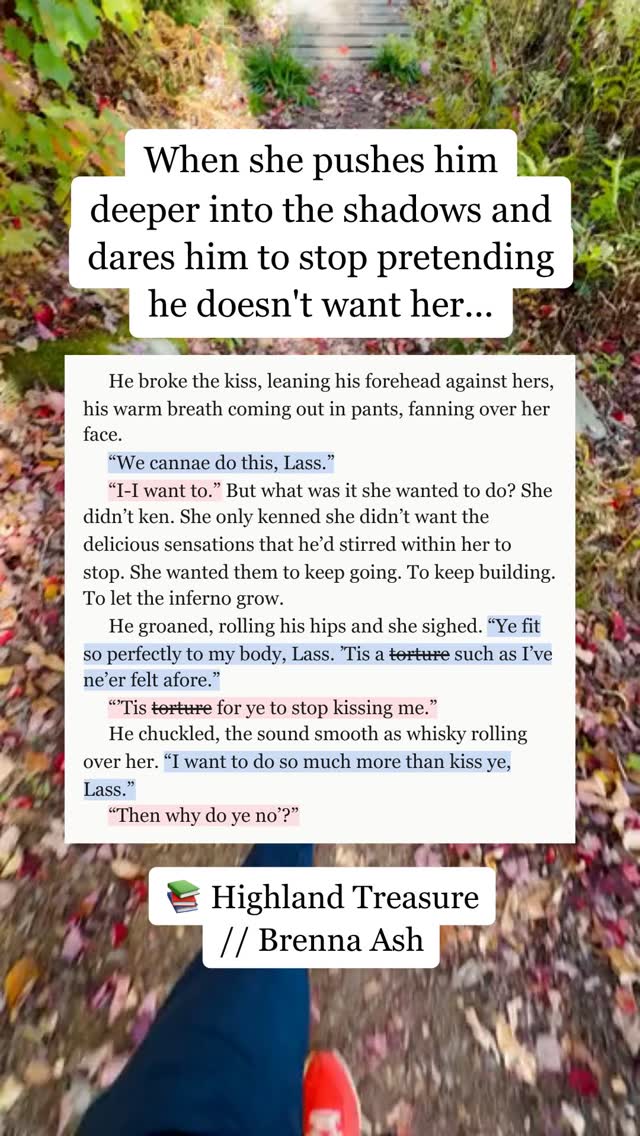 "We cannae do this, Lass." SIR. Don't lie to yourself or us 🤭 The tension here is UNREAL. #bookstagram #bookrecommendations #romancebooks #medievalromance #scottishromance #forbiddenlovetrope #sexualtension #bookreels #bookish